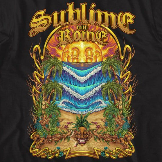 Sublime With Rome Sunrise Beach T-Shirt