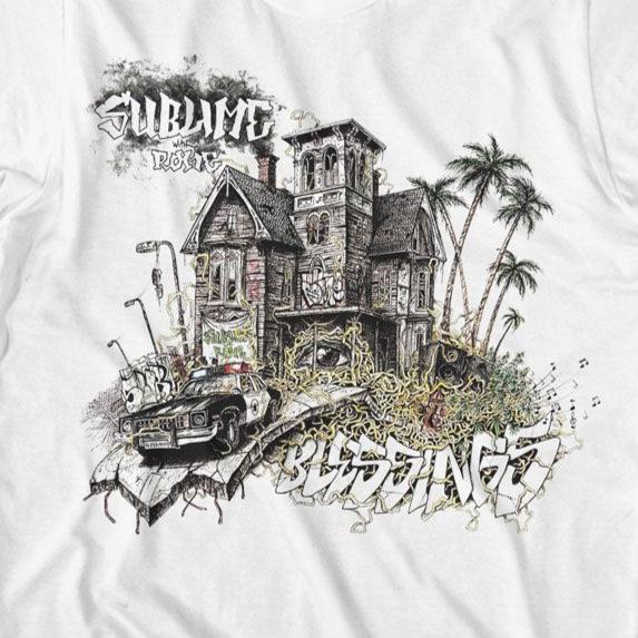 Sublime With Rome Blessings Album T-Shirt | Blue Culture Tees