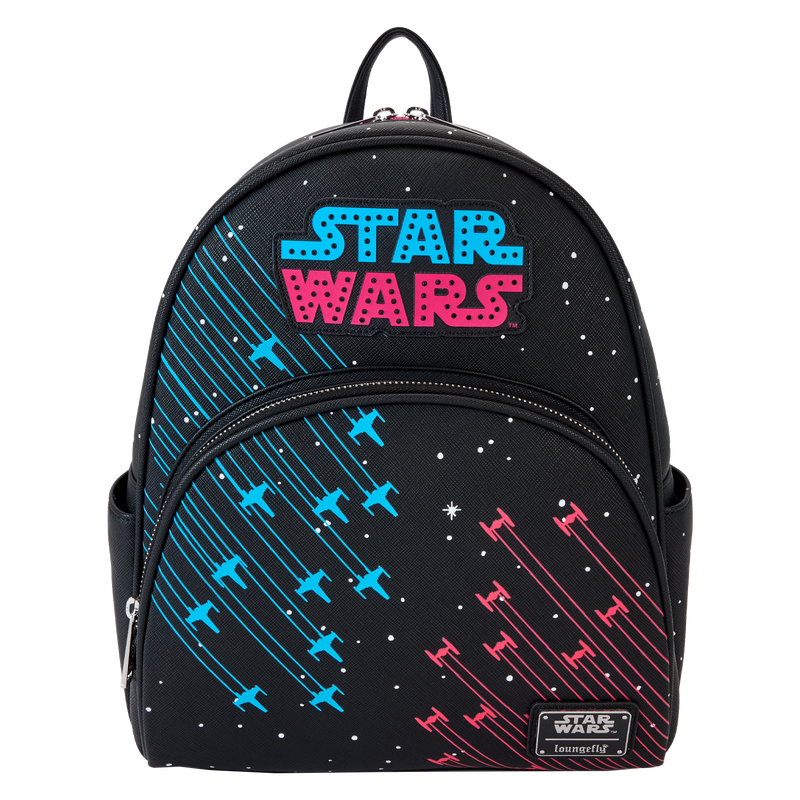 Loungefly Star Wars Rebels vs Empire Galactic Light Up Glow Mini Backpack | Blue Culture Tees