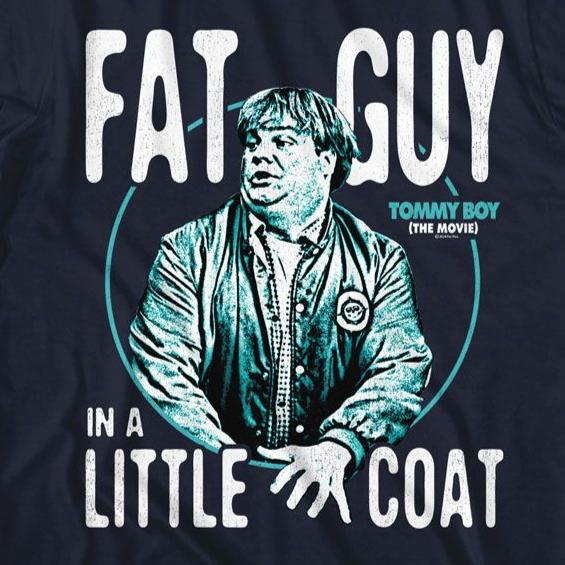 Tommy Boy Little Coat T-Shirt | Blue Culture Tees