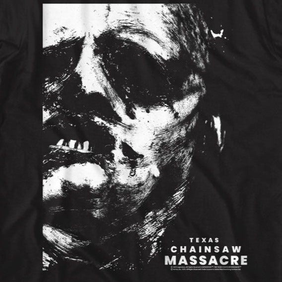 Texas Chainsaw Massacre Face Poster T-Shirt