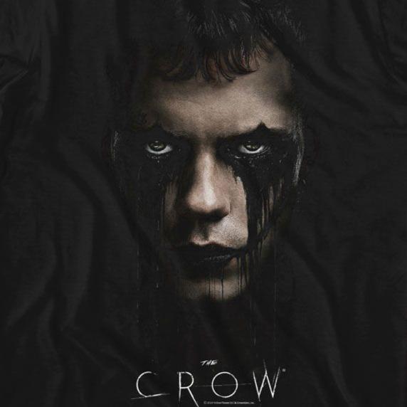 The Crow Eric's Face 2 T-Shirt | Blue Culture Tees