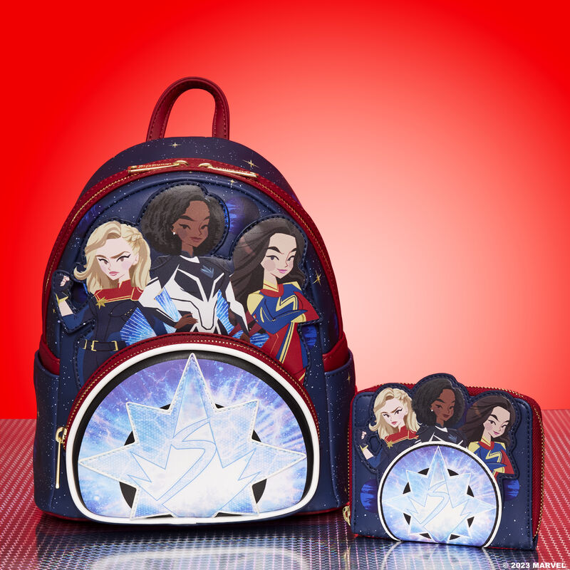 Marvel The Marvels Flerken Kittens Glow-in-the-Dark Mini Backpack -  BoxLunch Exclusive