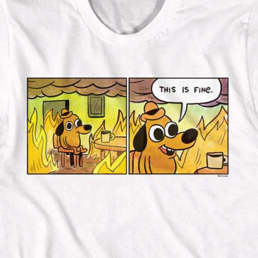 This is Fine OG T-Shirt | Blue Culture Tees