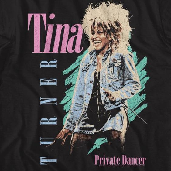 Tina Turner Pastel Retro T-Shirt | Blue Culture Tees