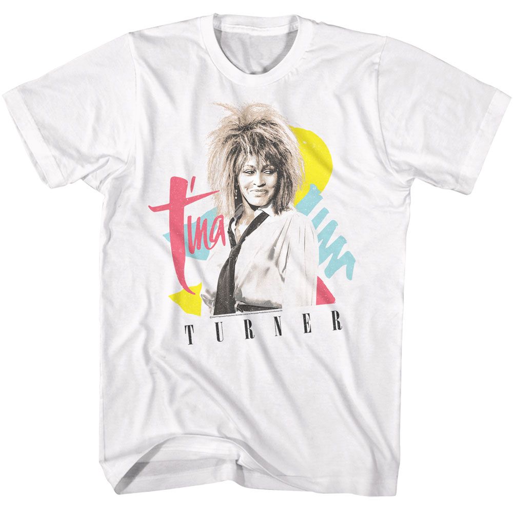 Tina Turner Shapes T-Shirt | Blue Culture Tees