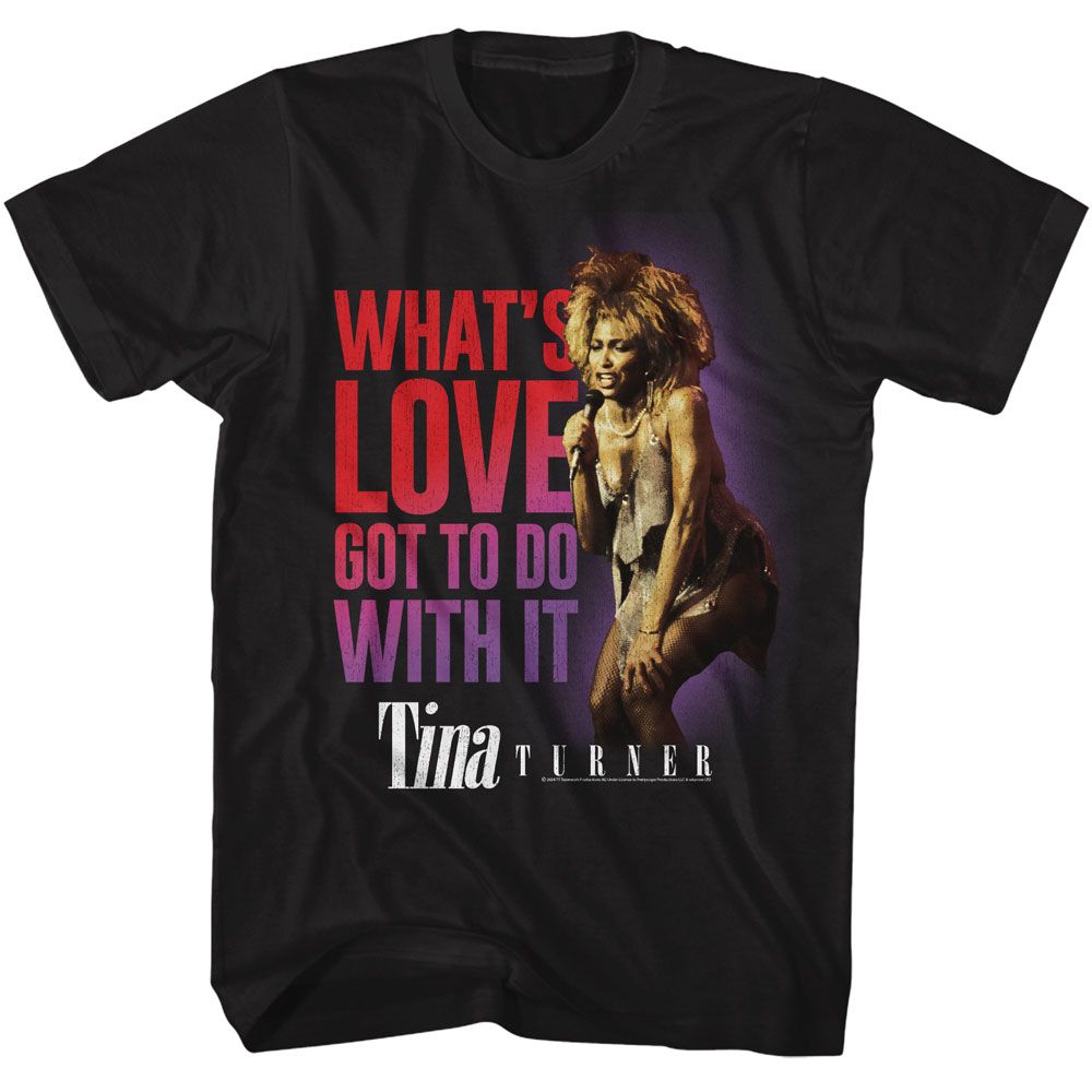 Tina Turner What's Love Got To Do With It T-Shirt | Blue Culture Tees