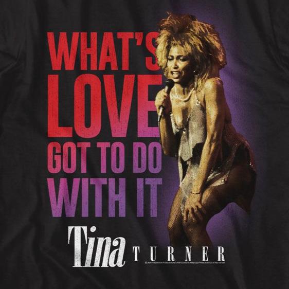 Tina Turner What's Love Got To Do With It T-Shirt | Blue Culture Tees