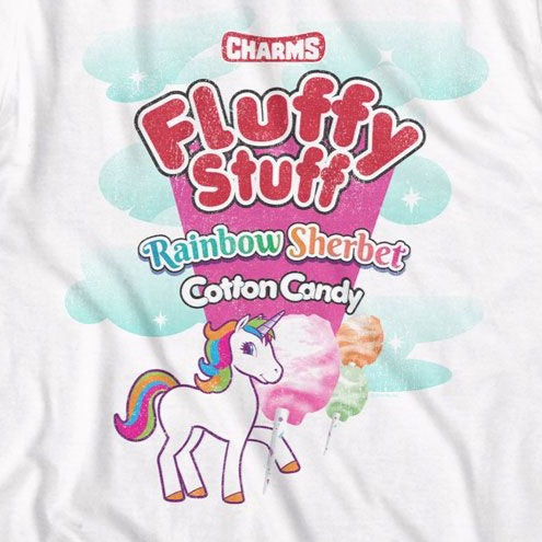 Charms Fluffy Stuff Rainbow Sherbert T-Shirt