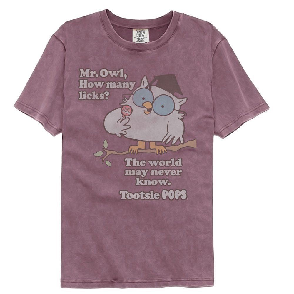 Tootsie Pops How Many Licks Comfort Colors T-Shirt | Blue Culture Tees