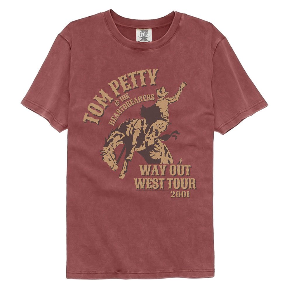 Tom Petty Wow Tour Comfort Colors T-Shirt | Blue Culture Tees