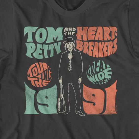 Tom Petty Wide Open Tour 1991 T-Shirt | Blue Culture Tees