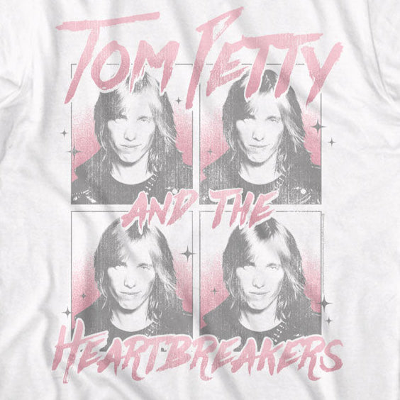 Tom Petty Four Images T-Shirt