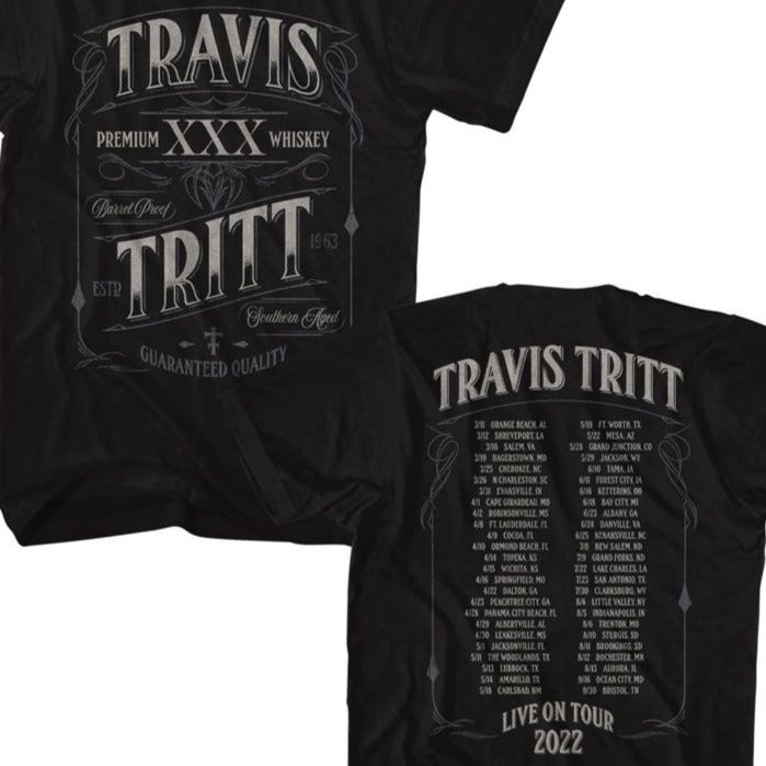 Travis Tritt Whiskey Barrel T-Shirt