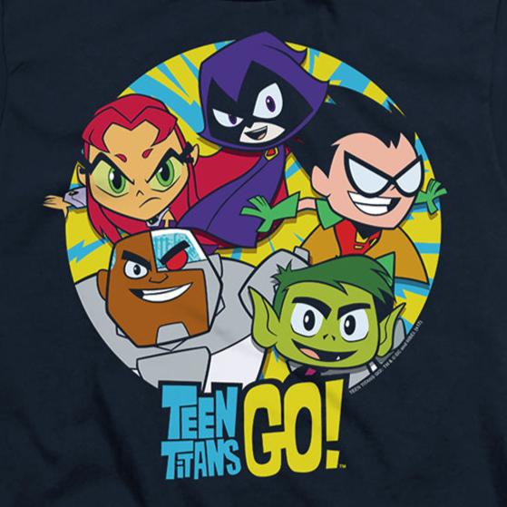 Youth Teen Titans Go! Go Go Group T-Shirt | Blue Culture Tees