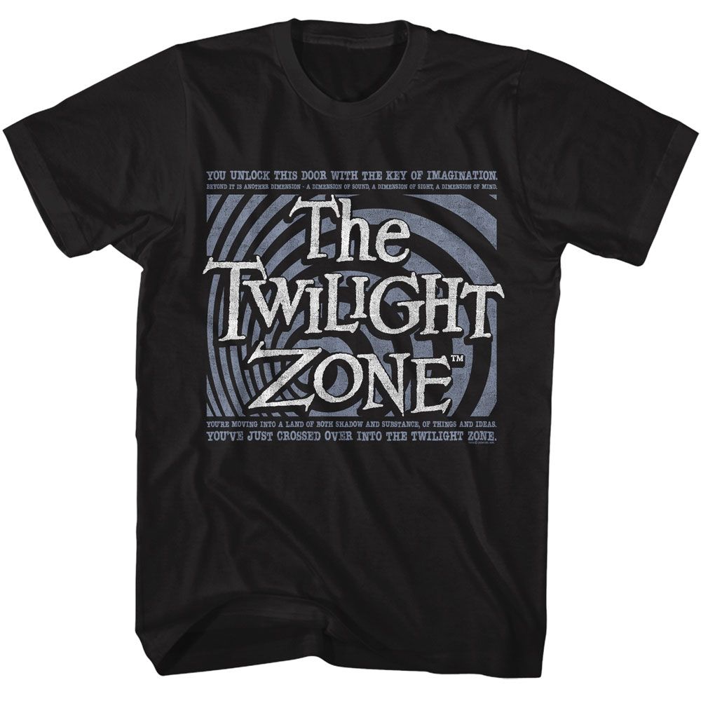 Twilight Zone You Unlocked This Door T-Shirt | Blue Culture Tees