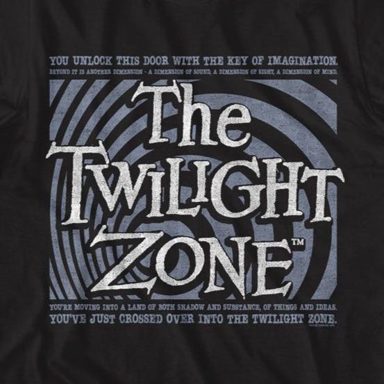 Twilight Zone You Unlocked This Door T-Shirt | Blue Culture Tees