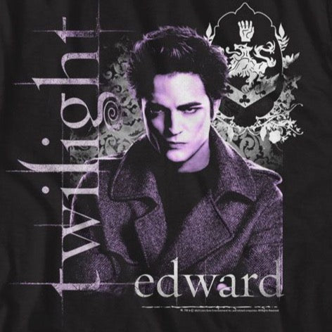 Twilight Edward And Crest T-Shirt