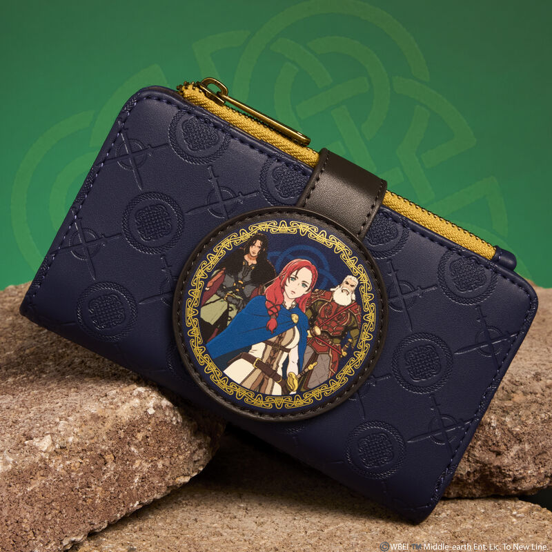 Loungefly Lord of the Rings: The War Of The Rohirrim Flap Wallet | Blue Culture Tees