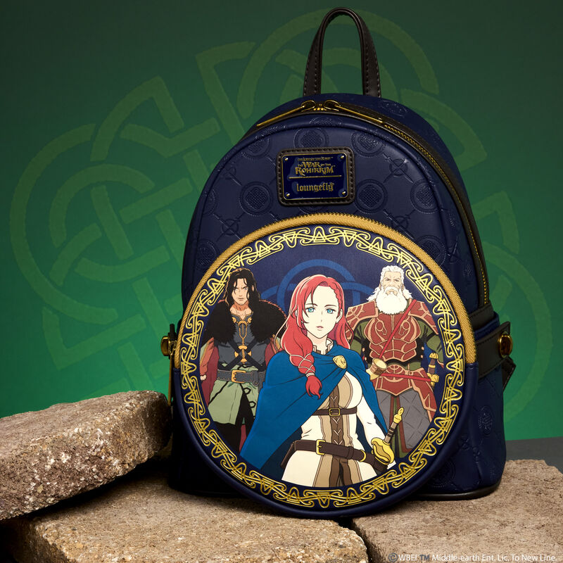 Loungefly Lord of the Rings: The War Of The Rohirrim Mini Backpack With Belt Bag | Blue Culture Tees