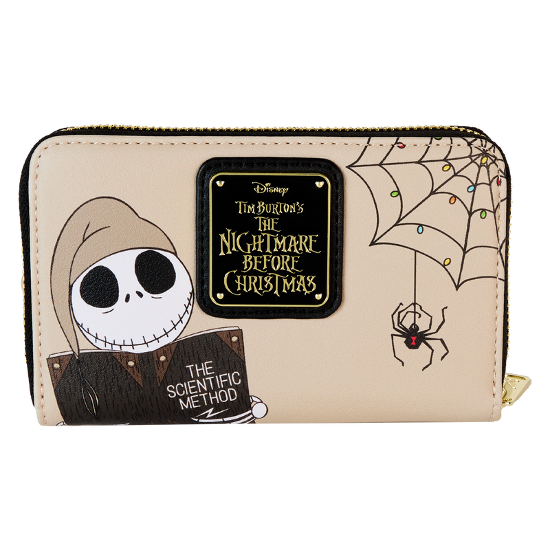 Loungefly Disney The Nightmare Before Christmas Scientific Method Zip Around Wallet