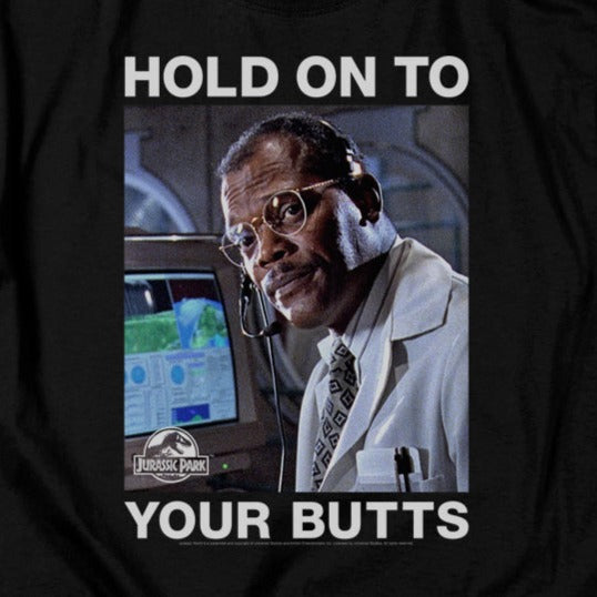 Jurassic Park Hold Onto T-Shirt