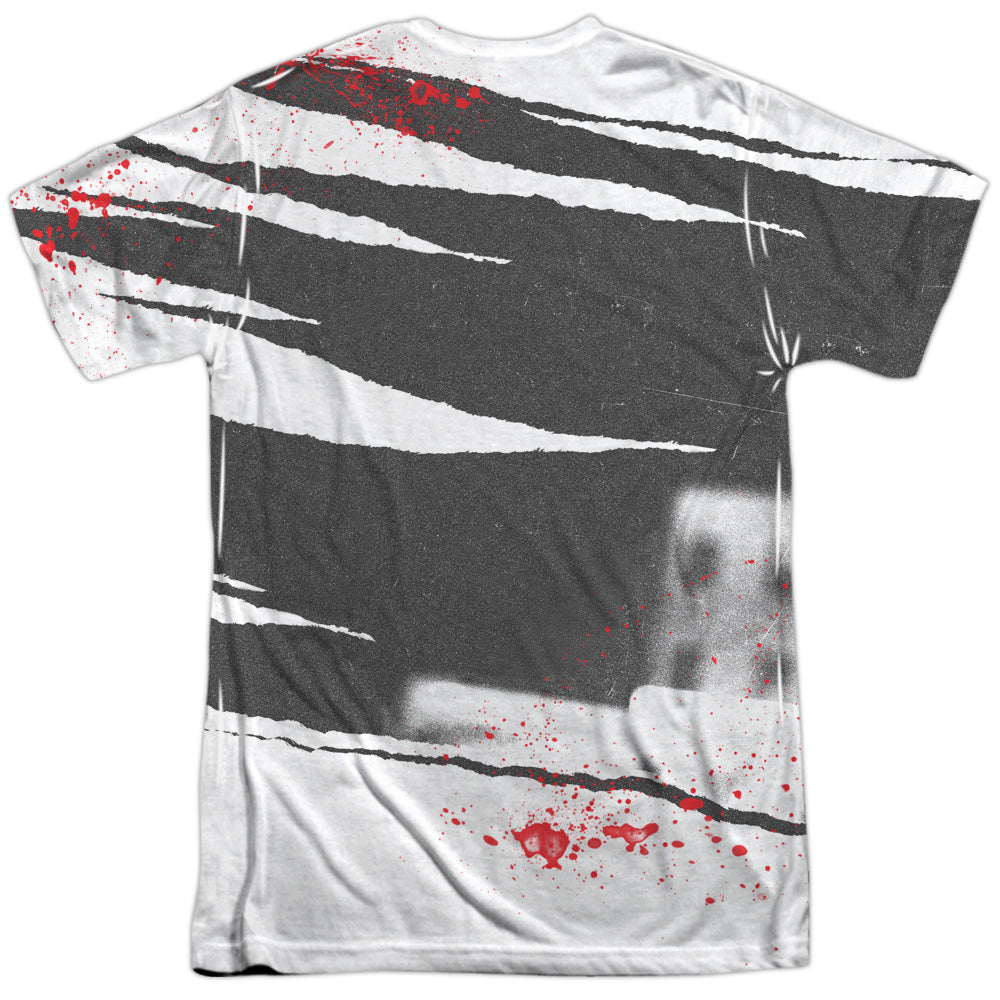 Halloween Myers Mask Sublimated T-Shirt | Blue Culture Tees