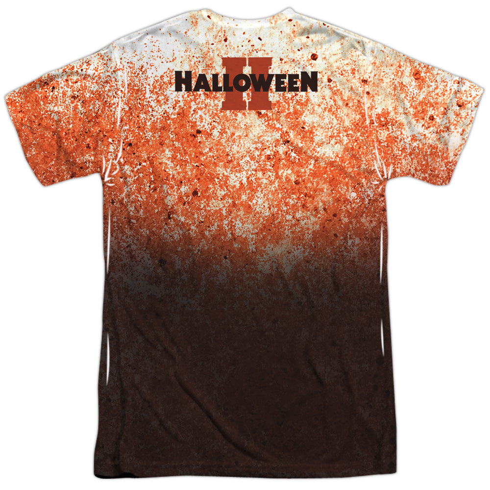 Halloween Pumpkin Skull Sublimated T-Shirt | Blue Culture Tees