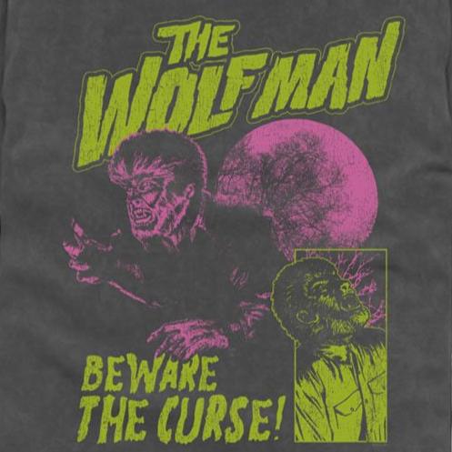 Universal Monsters Beware The Curse Comfort Color T-Shirt