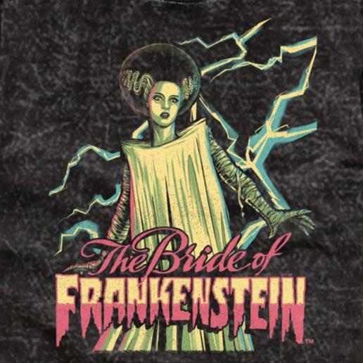 Universal Monsters Bright Bride Mineral Wash T-Shirt