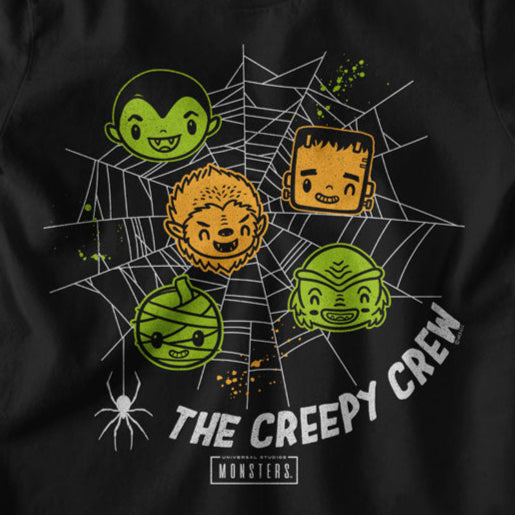 Youth Universal Monsters Creepy Crew T-Shirt | Blue Culture Tees