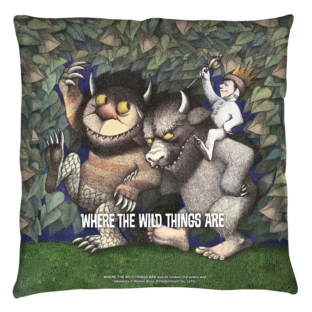 Where The Wild Things Are Wild Rumpus Dance Throw Pillow | Blue Culture Tees