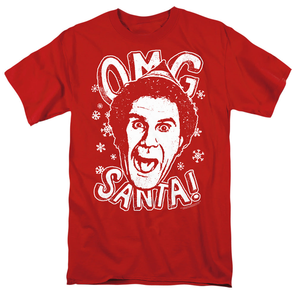 Elf OMG Santa T-Shirt | Blue Culture Tees