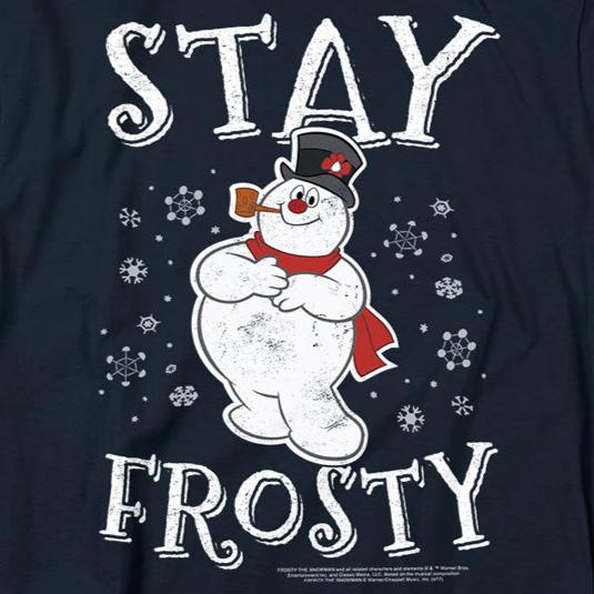 Frosty The Snowman Stay Frosty T-Shirt | Blue Culture Tees