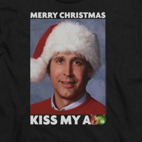 Youth Christmas Vacation Kiss My T-Shirt | Blue Culture Tees