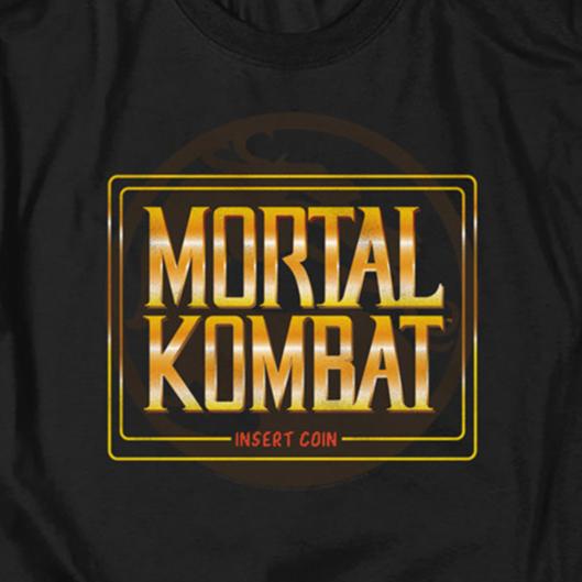 Mortal Kombat Insert Coin T-Shirt | Blue Culture Tees