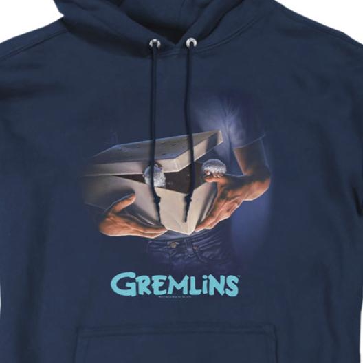 Gremlins Original Poster Pullover Hoodie | Blue Culture Tees