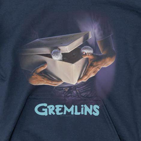 Youth Gremlins Original Poster Pullover Hoodie | Blue Culture Tees