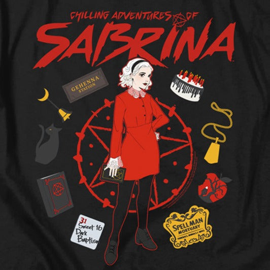 Chilling Adventures Of Sabrina Circle T-Shirt