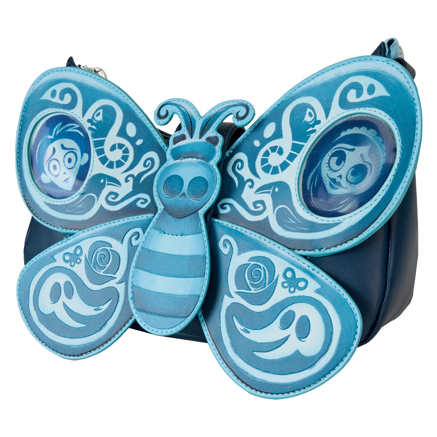 Loungefly Corpse Bride Butterfly Crossbody Bag | Blue Culture Tees