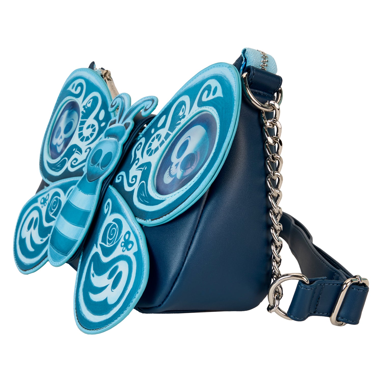 Loungefly Corpse Bride Butterfly Crossbody Bag | Blue Culture Tees