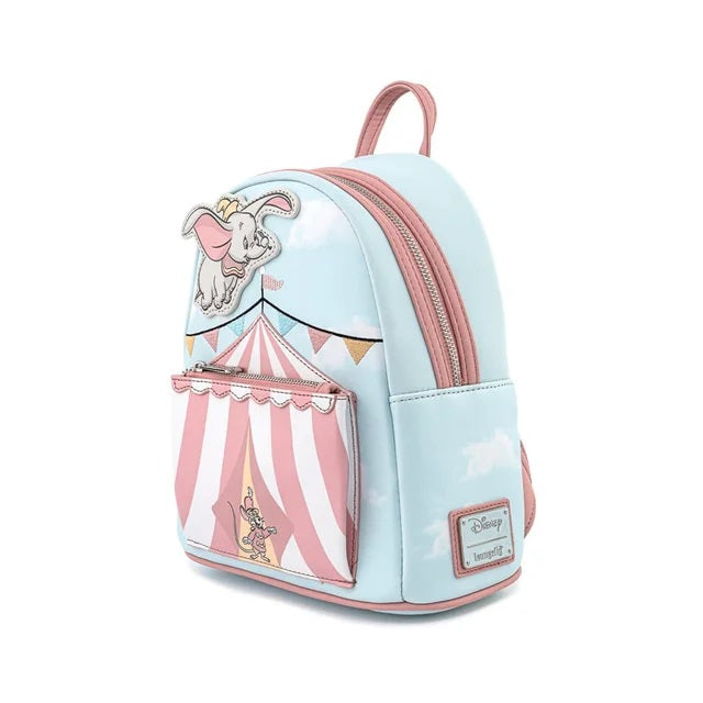 Loungefly Disney Dumbo Flying Circus Tent Mini Backpack | Blue Culture Tees