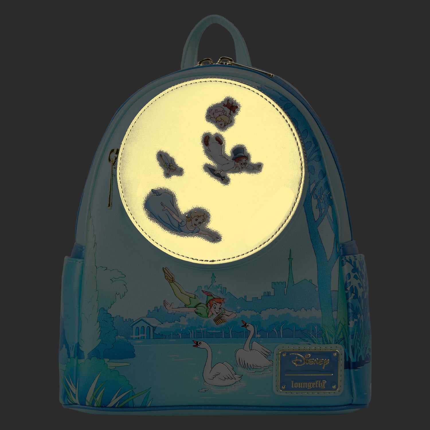 Loungefly Disney Peter Pan You Can Fly Glow Mini Backpack