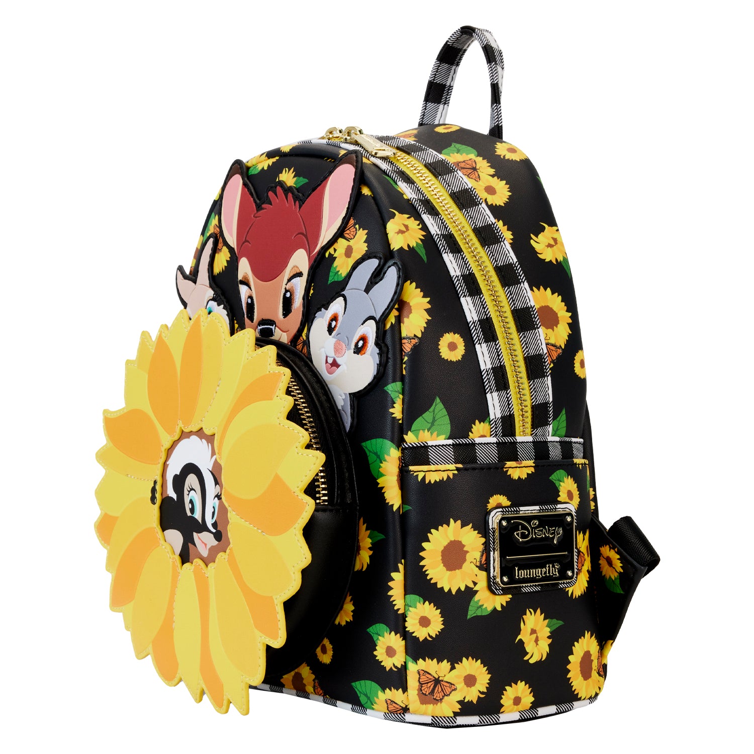 Loungefly Disney Bambi Sunflower Friends Mini Backpack 