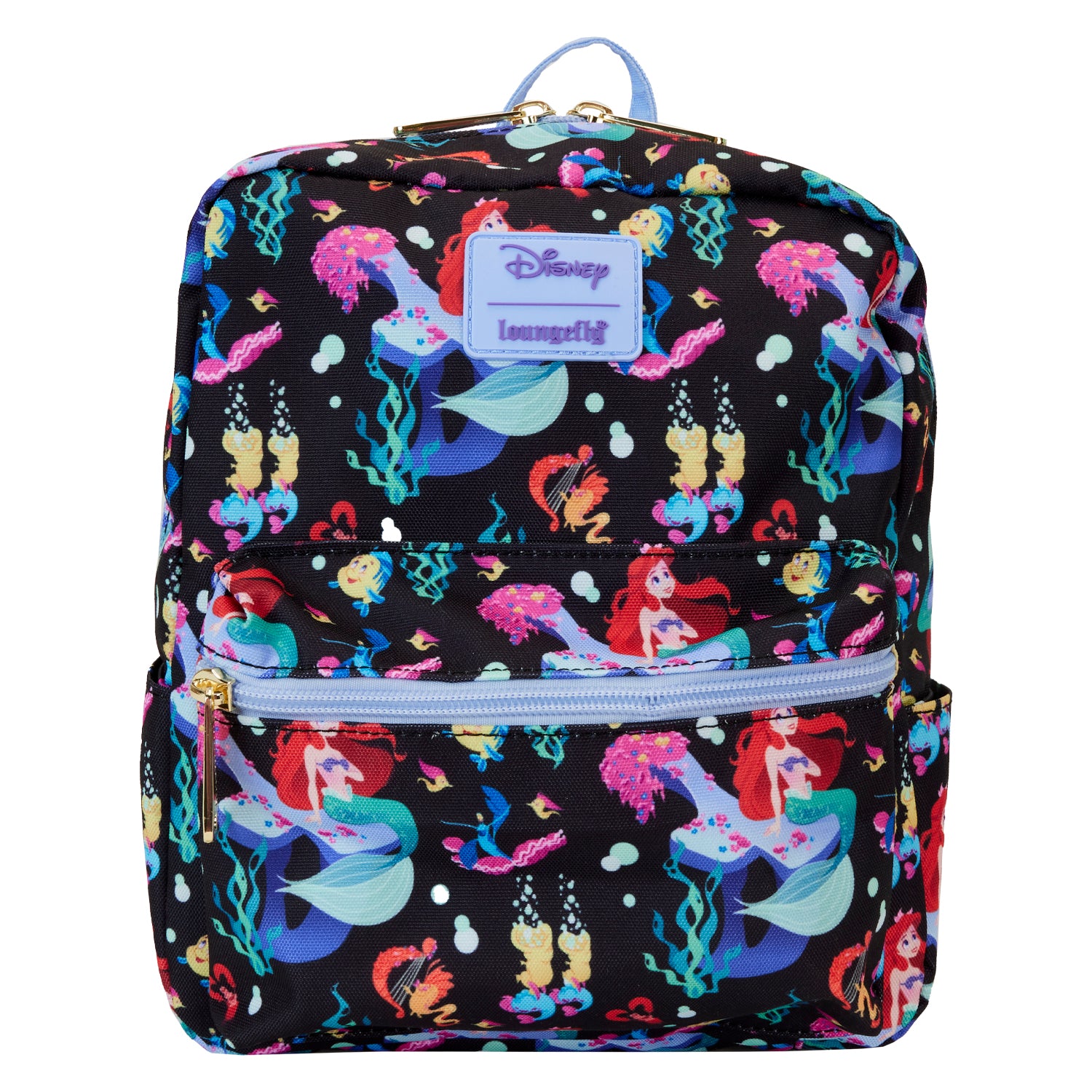 Loungefly Disney The Little Mermaid 35th Anniversary Life is the Bubbles Nylon Mini Backpack
