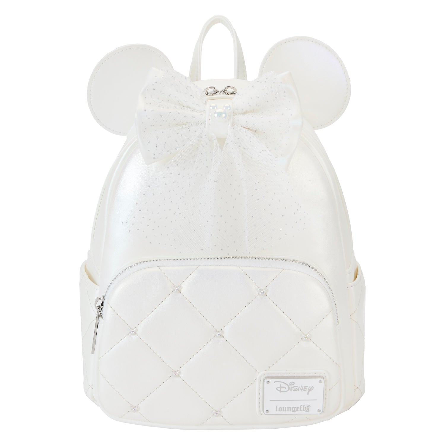 Loungefly Disney Minnie Mouse Iridescent Wedding Mini Backpack