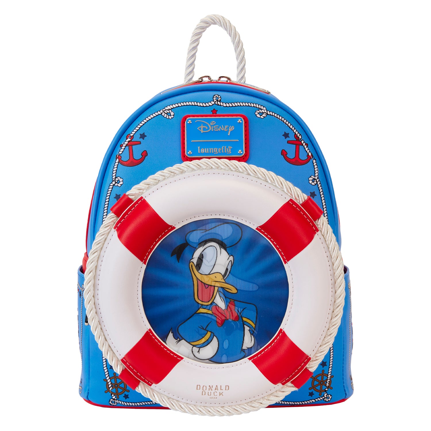 Loungefly Disney Donald Duck 90th Anniversary Mini Backpack