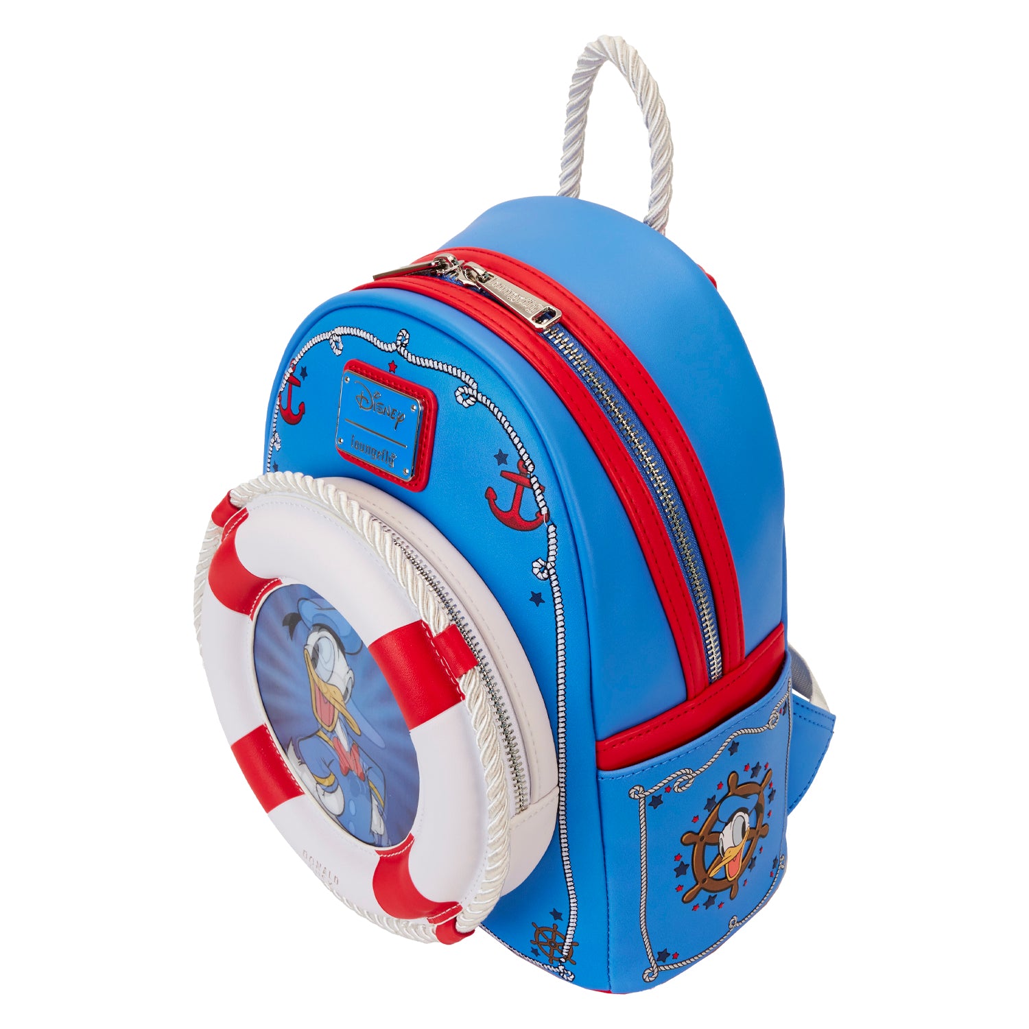 Loungefly Disney Donald Duck 90th Anniversary Mini Backpack