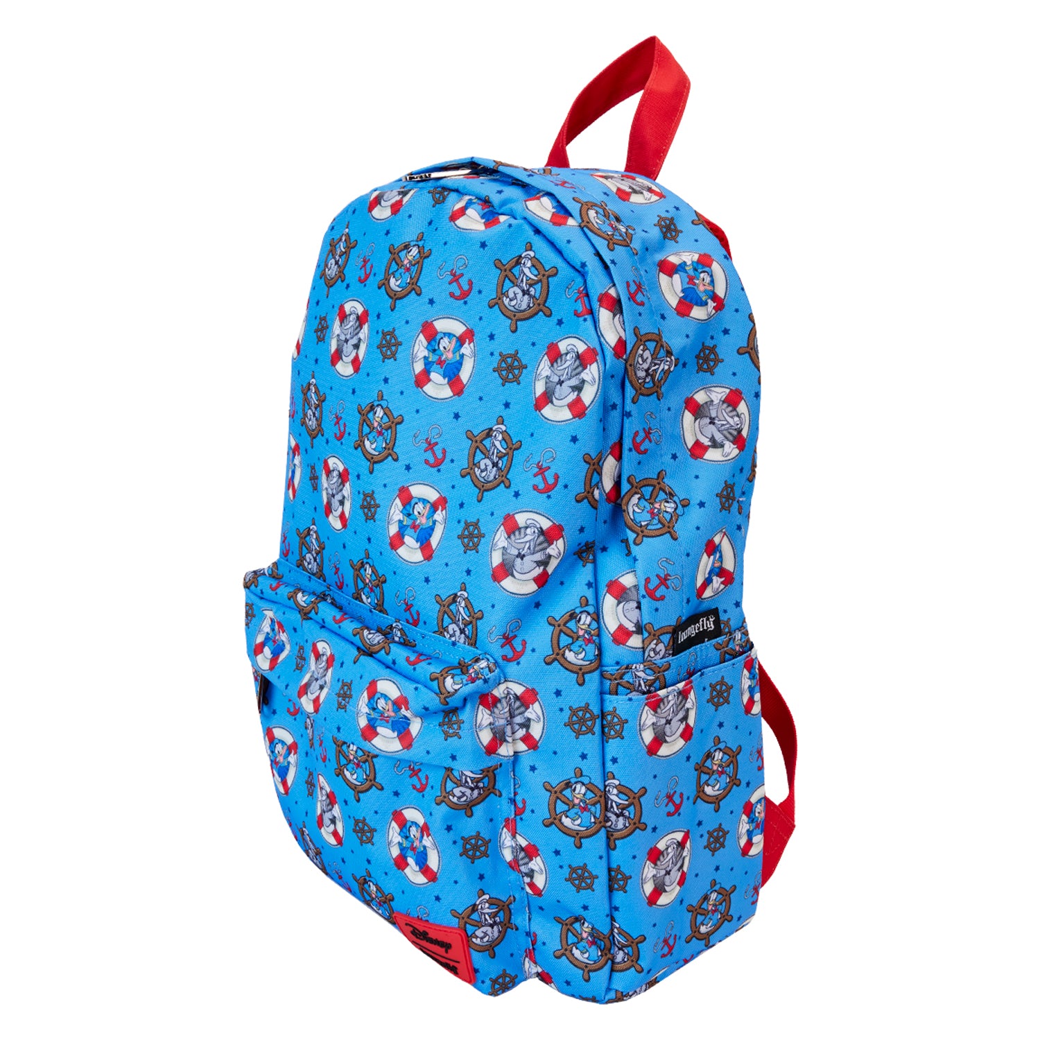Loungefly Disney Donald Duck 90th Anniversary Nylon Full-Size Nylon Backpack