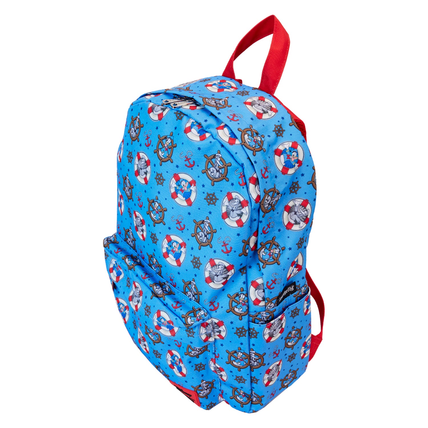 Loungefly Disney Donald Duck 90th Anniversary Nylon Full-Size Nylon Backpack